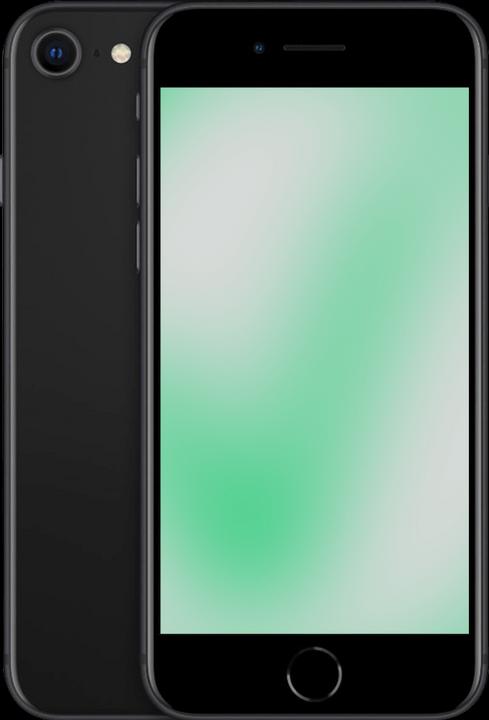 Actual product image Revendo iPhone SE 2 (128 GB, Black, 4.70", 12 Mpx, SIM + eSIM, B / Very good)