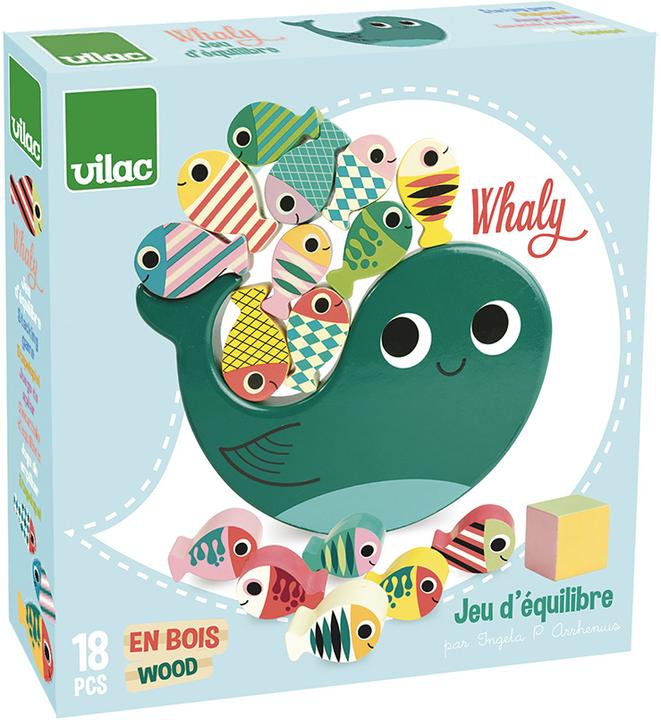 Immagine prodotto Vilac Impilare il pesce selvatico (Tedesco, Inglese, Italiano, Francese)