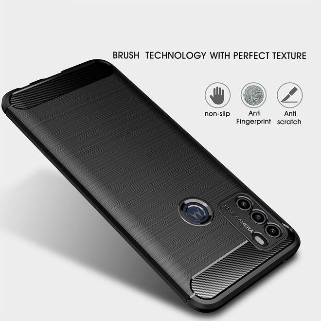 Produktbild MU Style Carbon Fiber TPU Softcase Series (Motorola Moto G50)