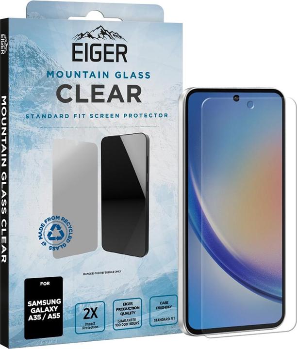 Eiger Mountain Glass (1 pièce(s), Samsung Galaxy A55, Samsung Galaxy A35)