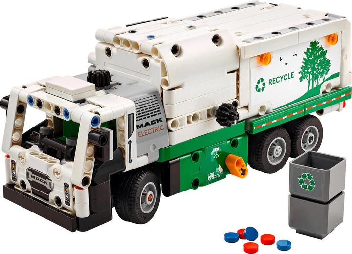 Produktbild LEGO Mack LR Electric Müllwagen (42167, LEGO Technic)