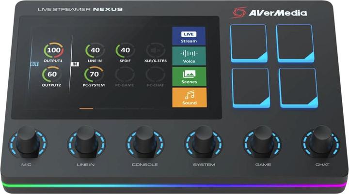 Produktbild AVerMedia Live streamer nexus (Studio- und Livemixer)