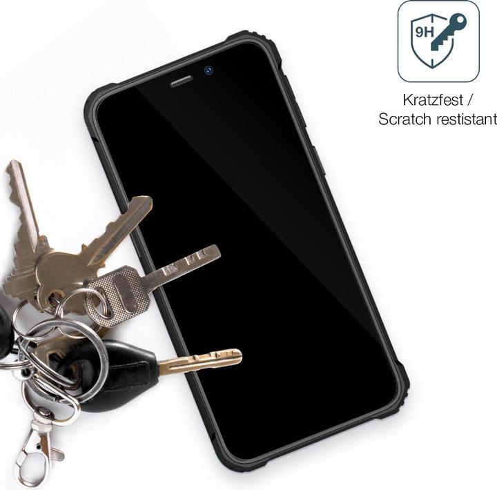 Actual product image Dipos Anti-Shock Screen Protector Clear (1 Piece, Oukitel WP2)