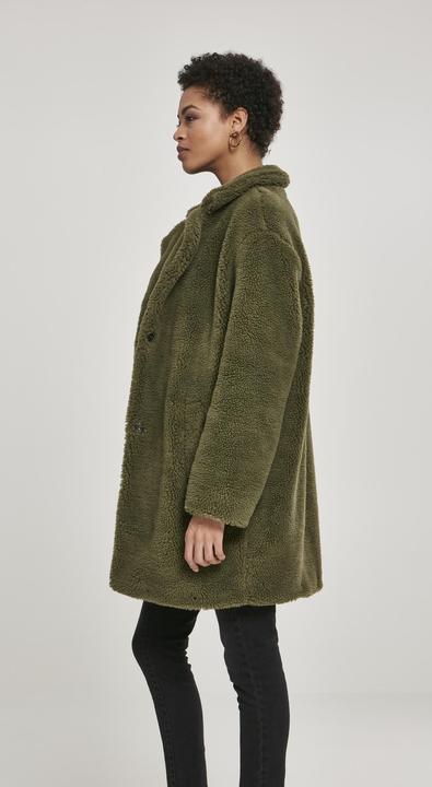 Actual product image Urban Classics Ladies Oversized Sherpa Coat (XS)