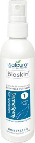 Image du produit Salcura Skincare Bioskin DermaSpray Crème hydratante pour le corps Unisexe 250 ml (Crème pour le corps, 250 ml)