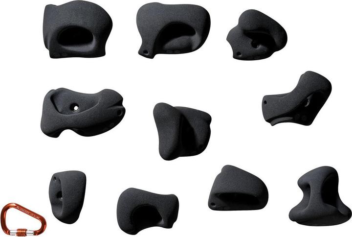 Produktbild Entre Prises Klettergriffe Essential Jugs XL ehemals Grab It II (Schwarz)
