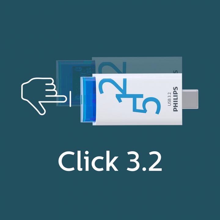 Productafbeelding Philips Click (512 GB, USB 3.2)