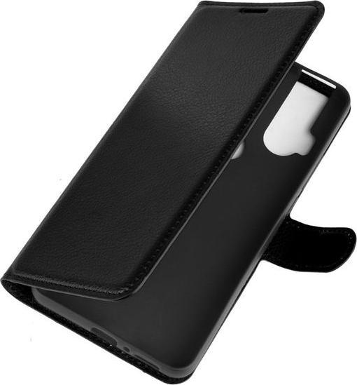 Produktbild MU Classic Litchi Leder Bookcover Series (Motorola One Hyper)