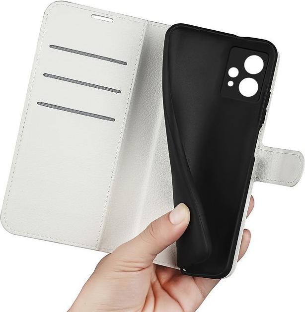 Actual product image MU Classic Litchi Leather Bookcover Series (Realme 9 Pro+)