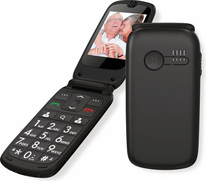 Produktbild Roxx MP 400 Senioren-Klapp-Handy SOS Taste Schwarz (2.40", 2G)