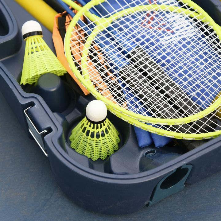 Immagine prodotto Homcom Rete da badminton con 4 racchette