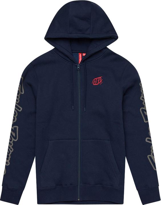 Actual product image Troy Lee Designs Zip Up Hoodie Hoodie, Branded, black, M (M)