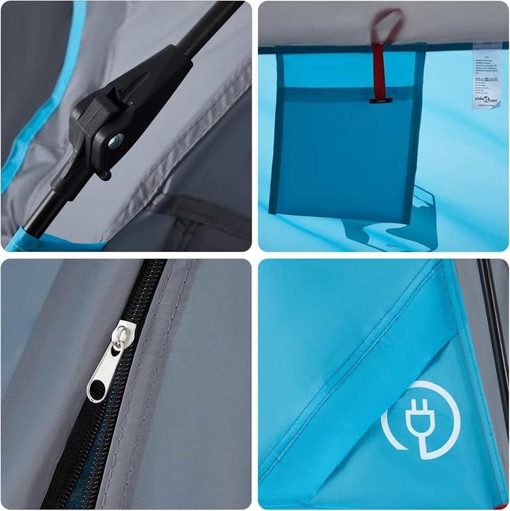 Actual product image VidaXL Konchaka (Dome tent, 4.80 kg, 4 persons)