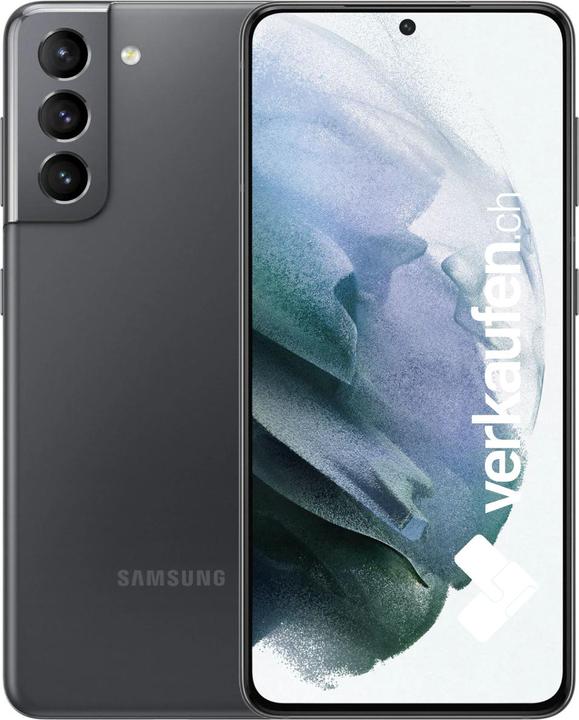 Actual product image verkaufen.ch Galaxy S21 5G (256 GB, Phantom Gray, 6.20", 64 Mpx, SIM + eSIM, A / Like new)