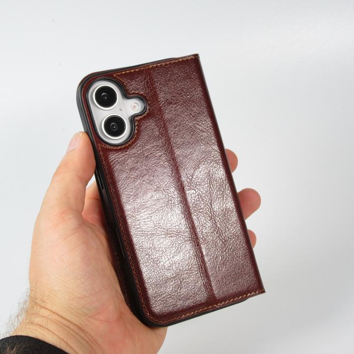 Produktbild QiAlino Hülle Flip (Apple iPhone 16 Plus)