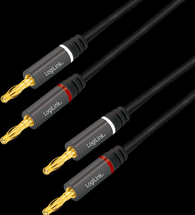 Produktbild LogiLink CA Lautsprecherkabel (5 m, 2 mm²)