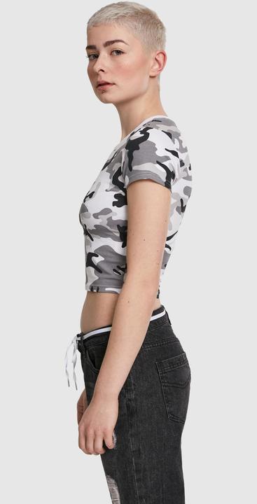 Immagine prodotto Urban Classics T-shirt in jersey elasticizzato da donna (XS)