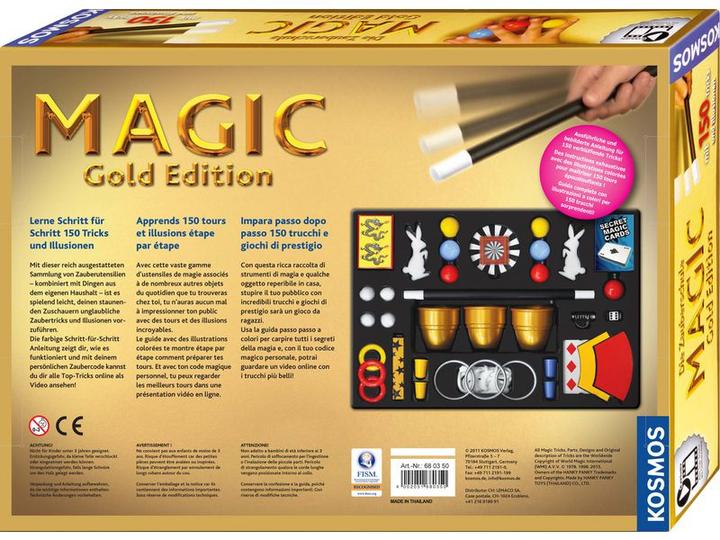 Produktbild Kosmos Die Zauberschule Magic Gold Edition