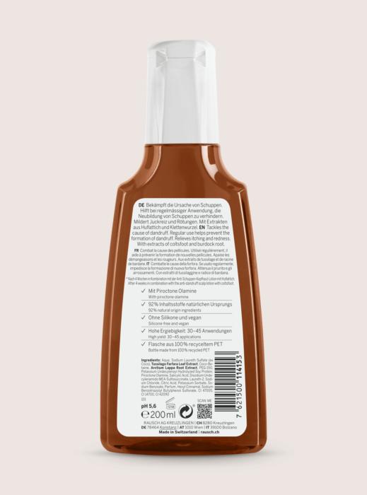 Produktbild Rausch Anti-Schuppen-Shampoo mit Huflattich (200 ml, Flüssiges Shampoo)