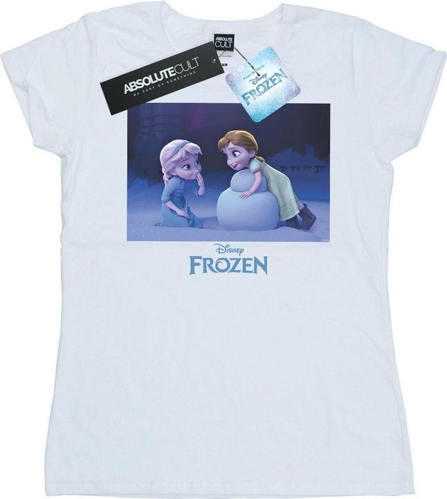 Immagine prodotto Disney Frozen Build A Snowman Maglietta Donna (S)