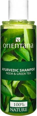 Orientana Neem and Green Tea Hair Shampoo 210ml - Natural Vegan Formula for Hair Loss and Scalp Issu