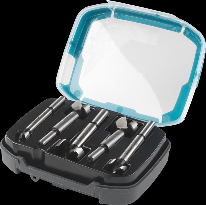 Image du produit wolfcraft wolfcraft 1 Forstnerbohrer-Set 5-tlg. ø15-35x90mm (15 mm, 35 mm, 20 mm, 25 mm, 30 mm)