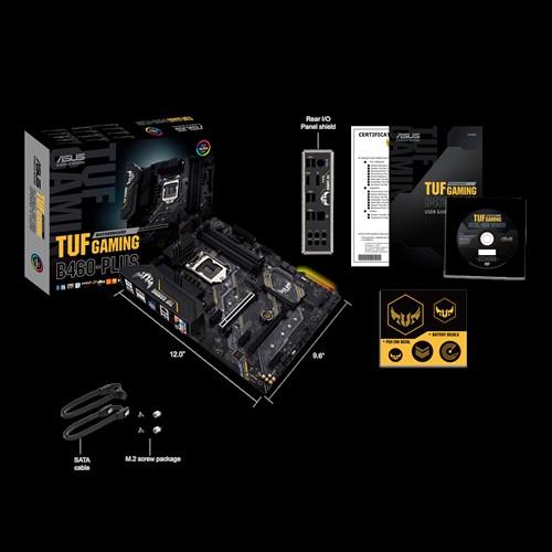 Actual product image ASUS TUF GAMING B460-PLUS (LGA 1200, Intel B460, ATX)