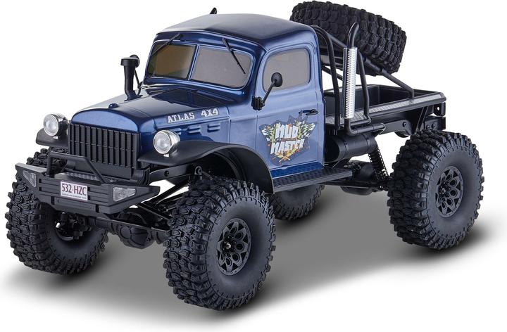 Actual product image RocHobby Scale Crawler Atlas Mud Master 4WD Blue, ARTR, 1:10 (RTR Ready-to-Run)
