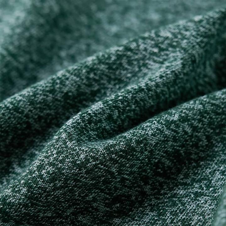 Image du produit VidaXL T-shirt manches longues enfant Vert foncé Mélange 104,Matière : 50 (104)