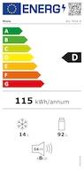 Energie-Label Miele KU 7016 D (106 l)