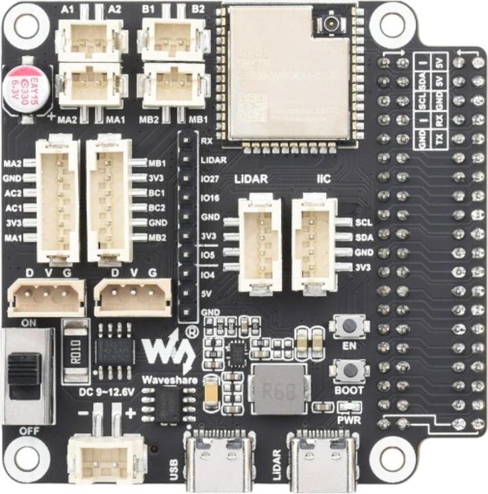 Produktbild WaveShare ESP32 Robotersteuerungsboard mit Wifi und Bluetooth
