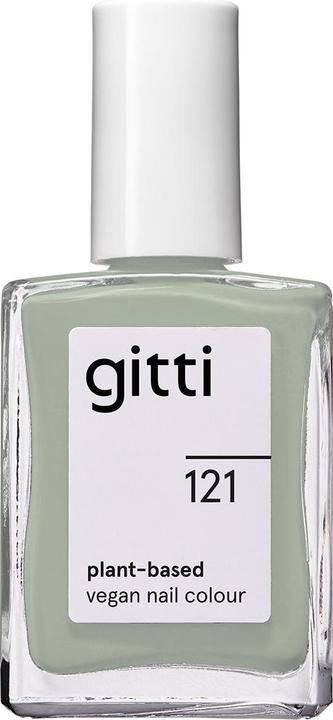 Actual product image Gitti no. 121 Nail Polish Sage Green (Sage Green, Colour paint)