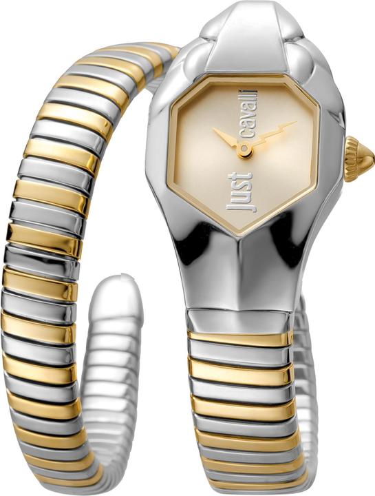 Just Cavalli Snake JC1L001M0035 Damenuhr (Analoguhr, 22 mm)