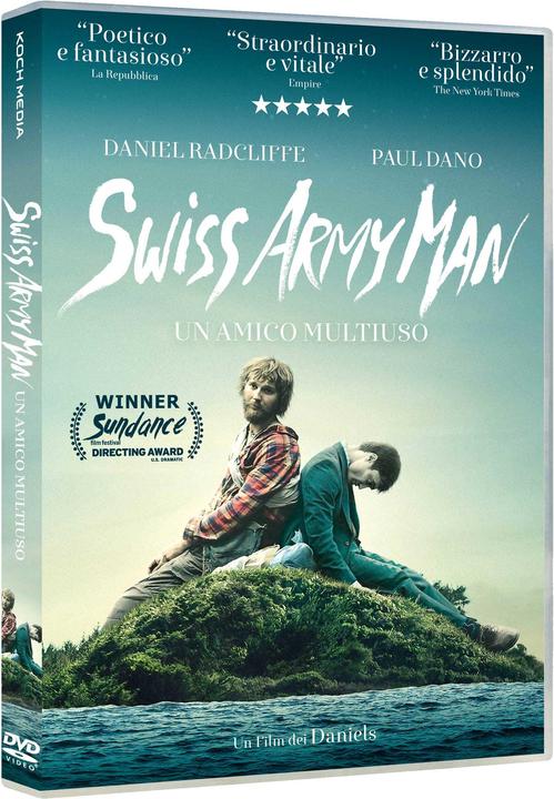 Actual product image Plaion Swiss Army Man (DVD, 2017, Italian, English)