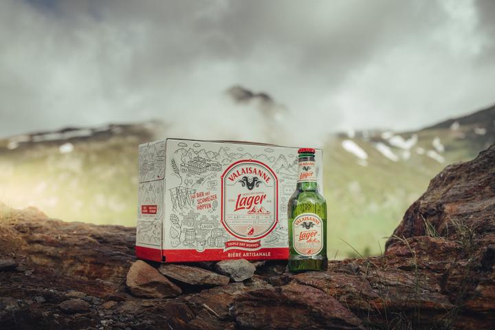 Image du produit Valaisanne Bière Lager (10 x 33 cl)