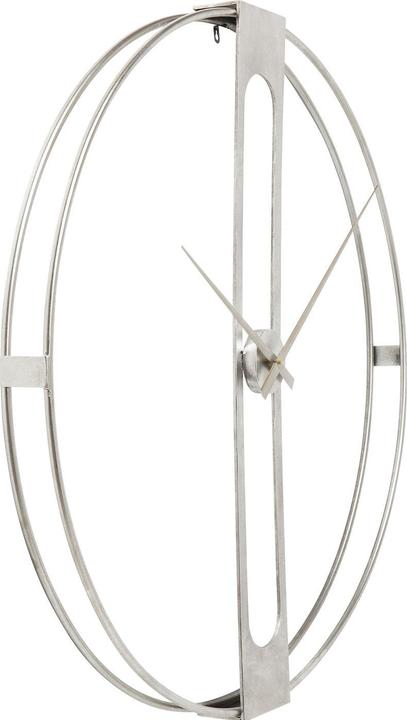 Immagine prodotto Kare Design Orologio da parete Clip Argento Ø60cm (60 cm)