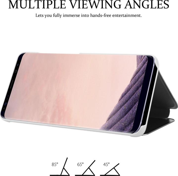 Productafbeelding Cadorabo Boek Smart View Spiegelhoes (Samsung Galaxy S8+)