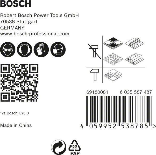 Immagine prodotto Bosch Professional Zubehör Set di punte EXPERT HEX-9 MultiConstruction, 4/5/6/8 mm, 5 pezzi. (4, 5, 6, 8 mm)