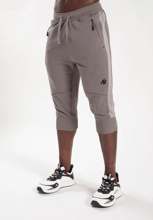 Actual product image Gorilla Wear Thompson 3/4 Jogginghose - Grau (XL)