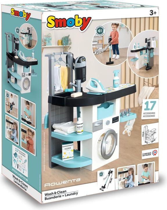 Immagine prodotto Smoby Lavanderia e cucina da gioco Rowenta