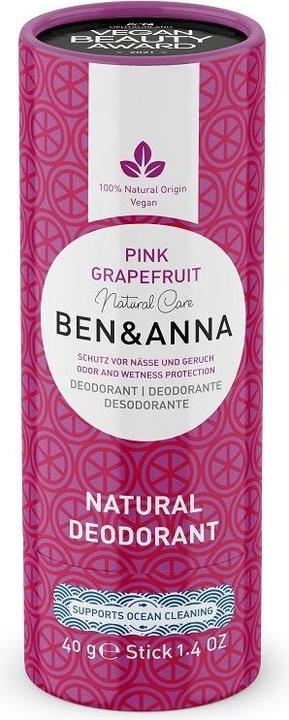 Ben & Anna Deodorant Pink Grapefruit (Stick)