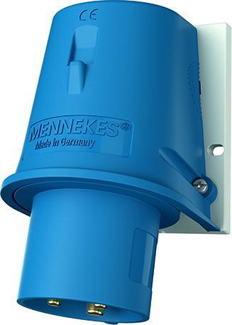 Image du produit Mennekes MEN 802 Fiche murale TA 32A 3p 6h 230V IP44 (CEI 60309)