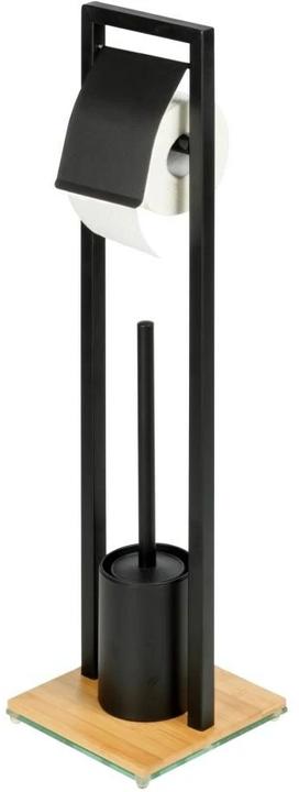Actual product image Wenko Toilet set Bambusa Black