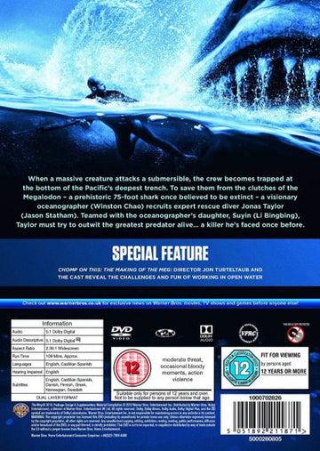 Produktbild Warner Bros The Meg (DVD, 2018, Multilingual)