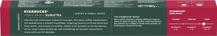 Produktbild Starbucks Kaffeekapseln Sumatra Dark Roast 12 x 10 Stück (10 x Port.)