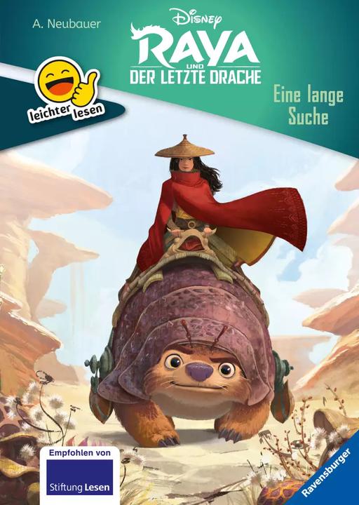 Produktbild Ravensburger Erstleser - leichter lesen: Disney Raya und der letzte Drache: Eine lange Suche (Deutsch, Annette Neubauer, The Walt Disney Company, 2022)