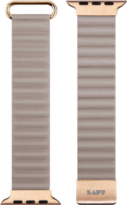 Image du produit Laut Apple Watch 38 / 40 / 41 mm, Beige (38 mm, 40 mm, 41 mm, Similicuir, Apple Watch Series 6, Apple Watch Series 7, Apple Watch SE)