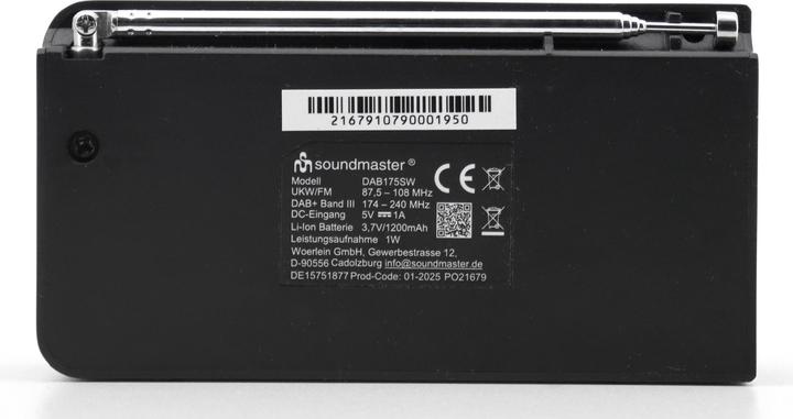 Produktbild Soundmaster DAB+Digitalradio (DAB+, FM, Bluetooth)