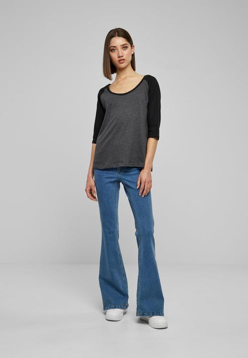 Produktbild Urban Classics Ladies 3/4 Contrast Raglan Tee (5XL)