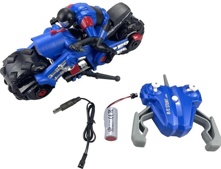 Actual product image No Name 2.4 GHz RC 1:10 Drift Motorbike with LED